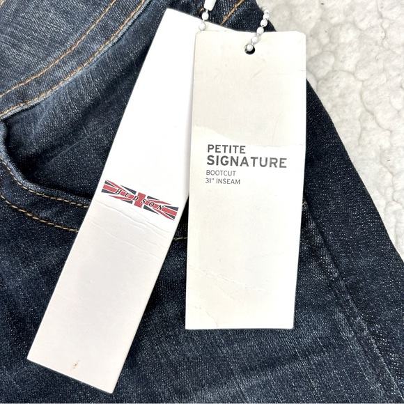 HUDSON JEANS Woman's Petite Signature Bootcut Color #Shir Inseam 31” Size 25 NWT - Picture 5 of 10